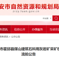 起始價8億元！安徽一建筑石料用灰?guī)r礦無人報價流拍